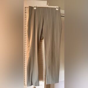 Target - “A New Day” skinny pants, size 8, white and grey striped